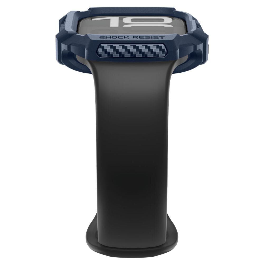 Apple Watch 42 mm Spigen Rugged Armor dėklas – tamsiai mėlynas 4 Apple Watch 42 mm Spigen Rugged Armor dėklas – tamsiai mėlynas 4