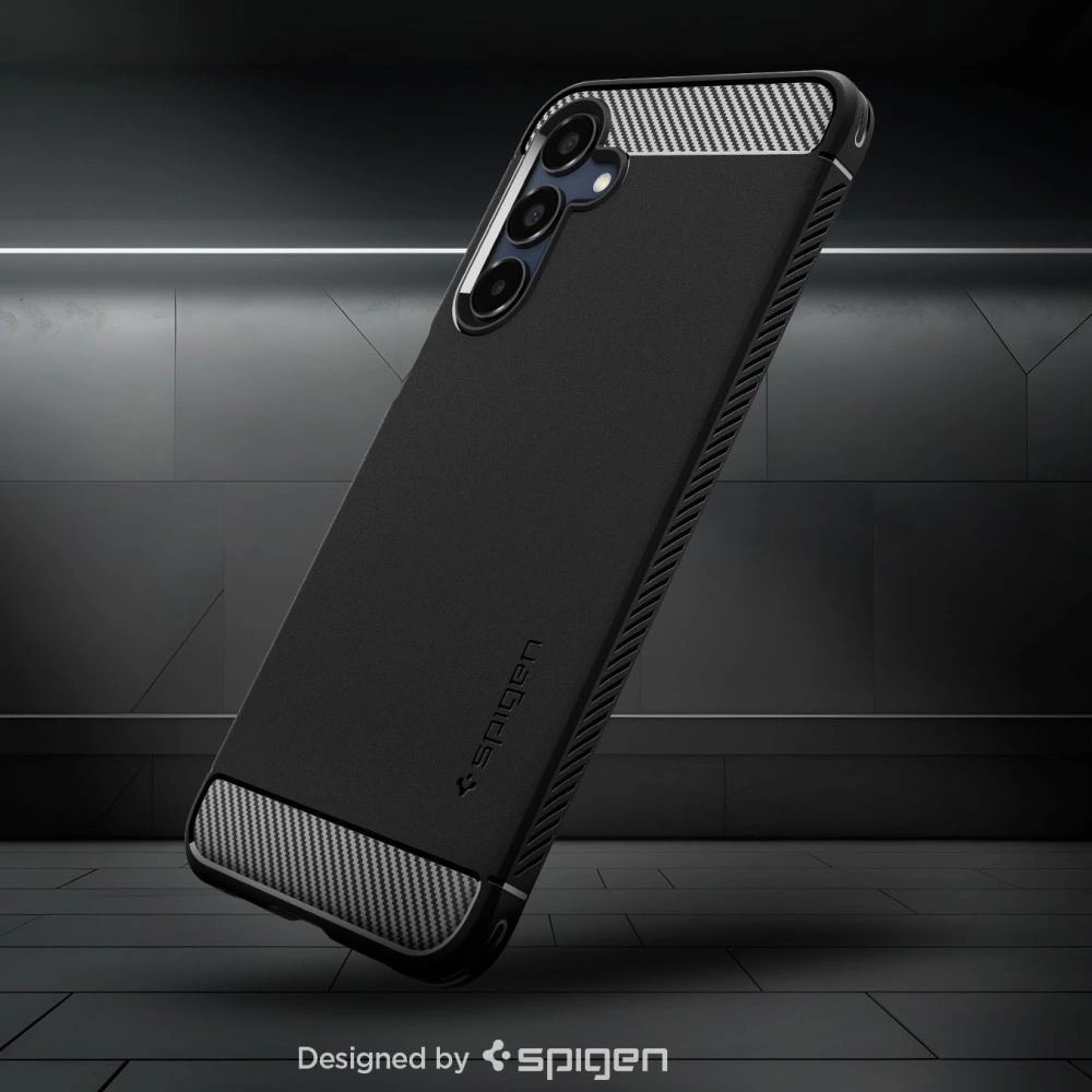 Spigen Rugged Armor Dėklas Samsung Galaxy A16 4G / 5G - Juodas 10 Spigen Rugged Armor Dėklas Samsung Galaxy A16 4G / 5G - Juodas 10