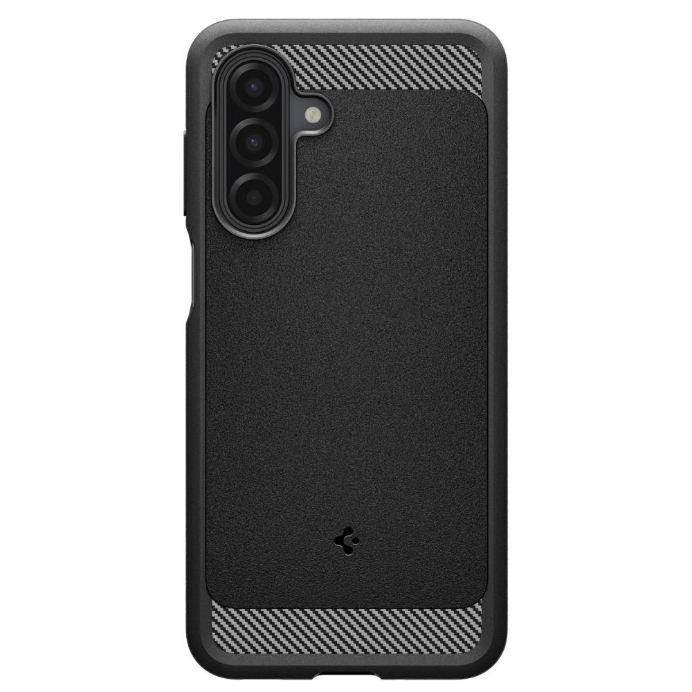 Samsung Galaxy A17 dėklas Spigen Rugged Armor – matinės juodos spalvos 1