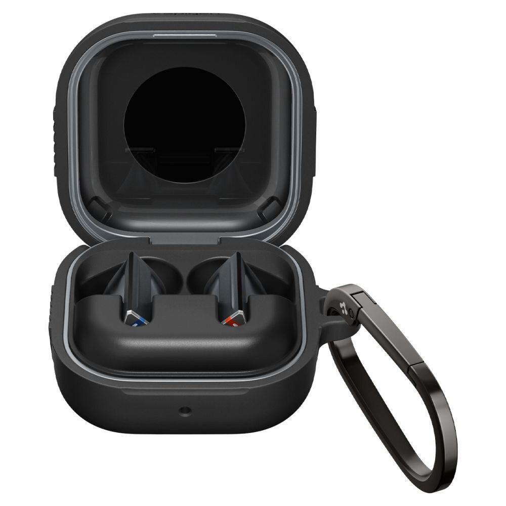 Samsung Galaxy Buds 4 / 4 Pro Spigen Rugged Armor dėklas – matinė juoda 2