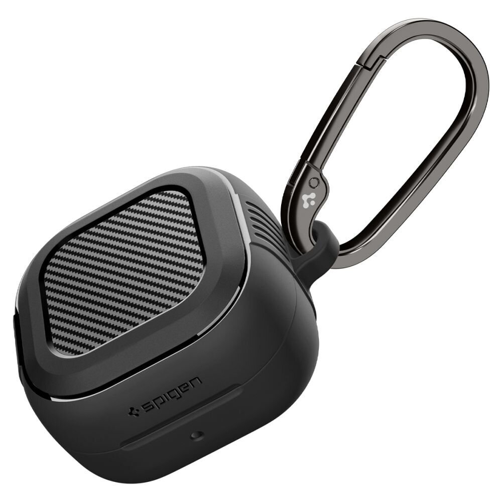 Samsung Galaxy Buds 4 / 4 Pro Spigen Rugged Armor dėklas – matinė juoda 3 Samsung Galaxy Buds 4 / 4 Pro Spigen Rugged Armor dėklas – matinė juoda 3
