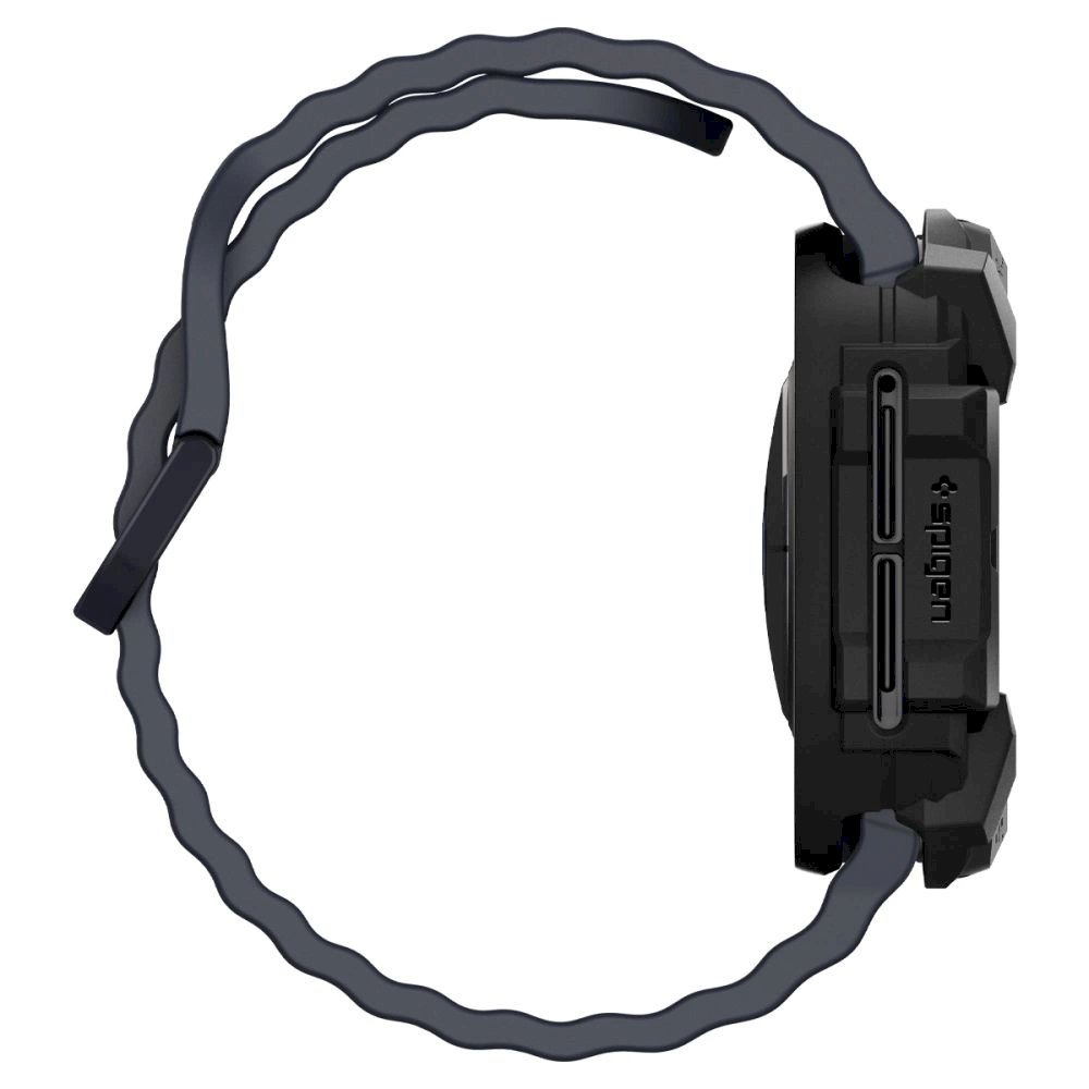 Spigen Rugged Armor Dėklas Samsung Galaxy Watch Ultra (47mm) - matinis juodas 3 Spigen Rugged Armor Dėklas Samsung Galaxy Watch Ultra (47mm) - matinis juodas 3