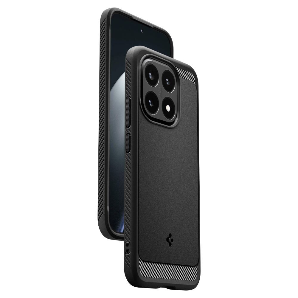 Xiaomi 15T Spigen Rugged Armor dėklas – juodas 5 Xiaomi 15T Spigen Rugged Armor dėklas – juodas 5