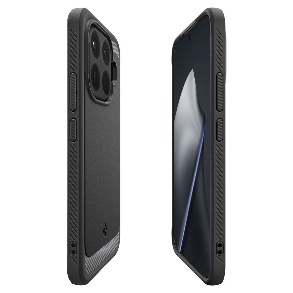 Xiaomi 15T Pro Spigen Rugged Armor dėklas – juodas 6