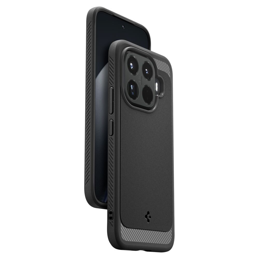 Xiaomi 15T Pro Spigen Rugged Armor dėklas – juodas 7