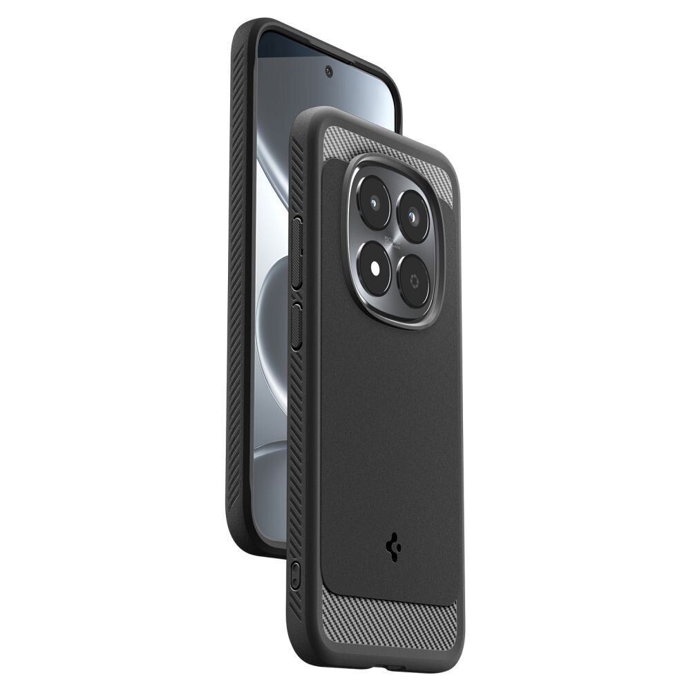 Xiaomi Redmi Note 15 Pro 5G Spigen Rugged Armor dėklas – juodas 7
