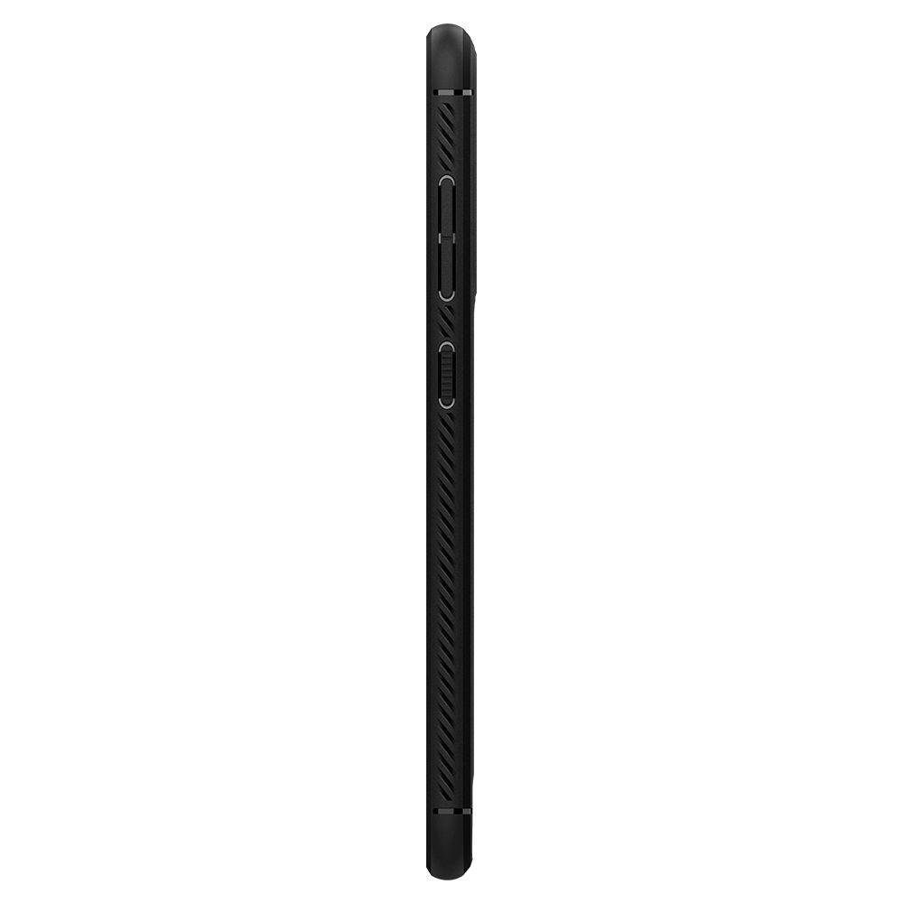 DĖKLAS SPIGEN RUGGED ARMOR GALAXY S21 FE MATTE JUODAS 4