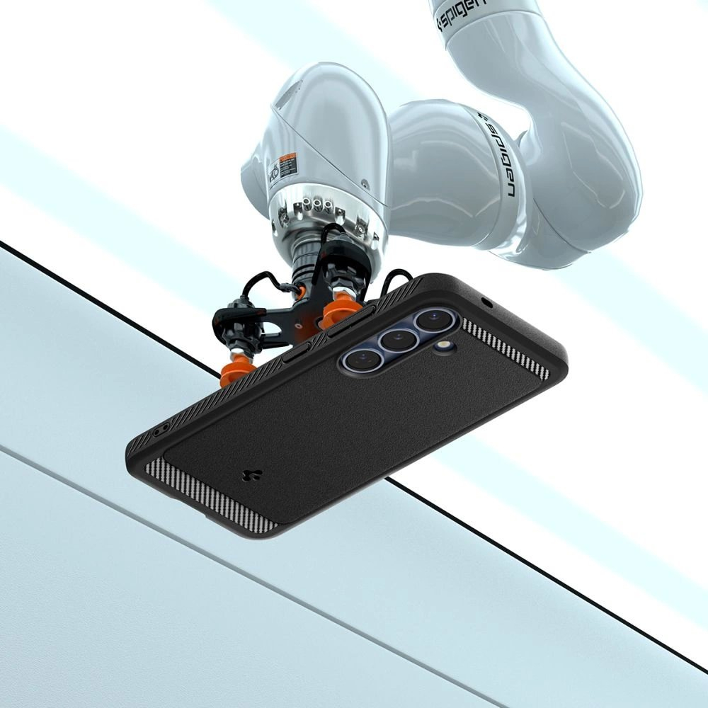 Spigen Sustiprintas Armor Mag MagSafe Dėklas Samsung Galaxy S25 - Juodas 12