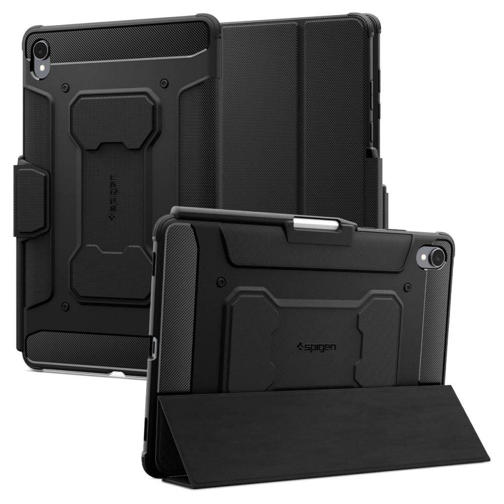 Samsung Galaxy Tab S11 11.0 Spigen Rugged Armor Pro dėklas – juodas Samsung Galaxy Tab S11 11.0 Spigen Rugged Armor Pro dėklas – juodas