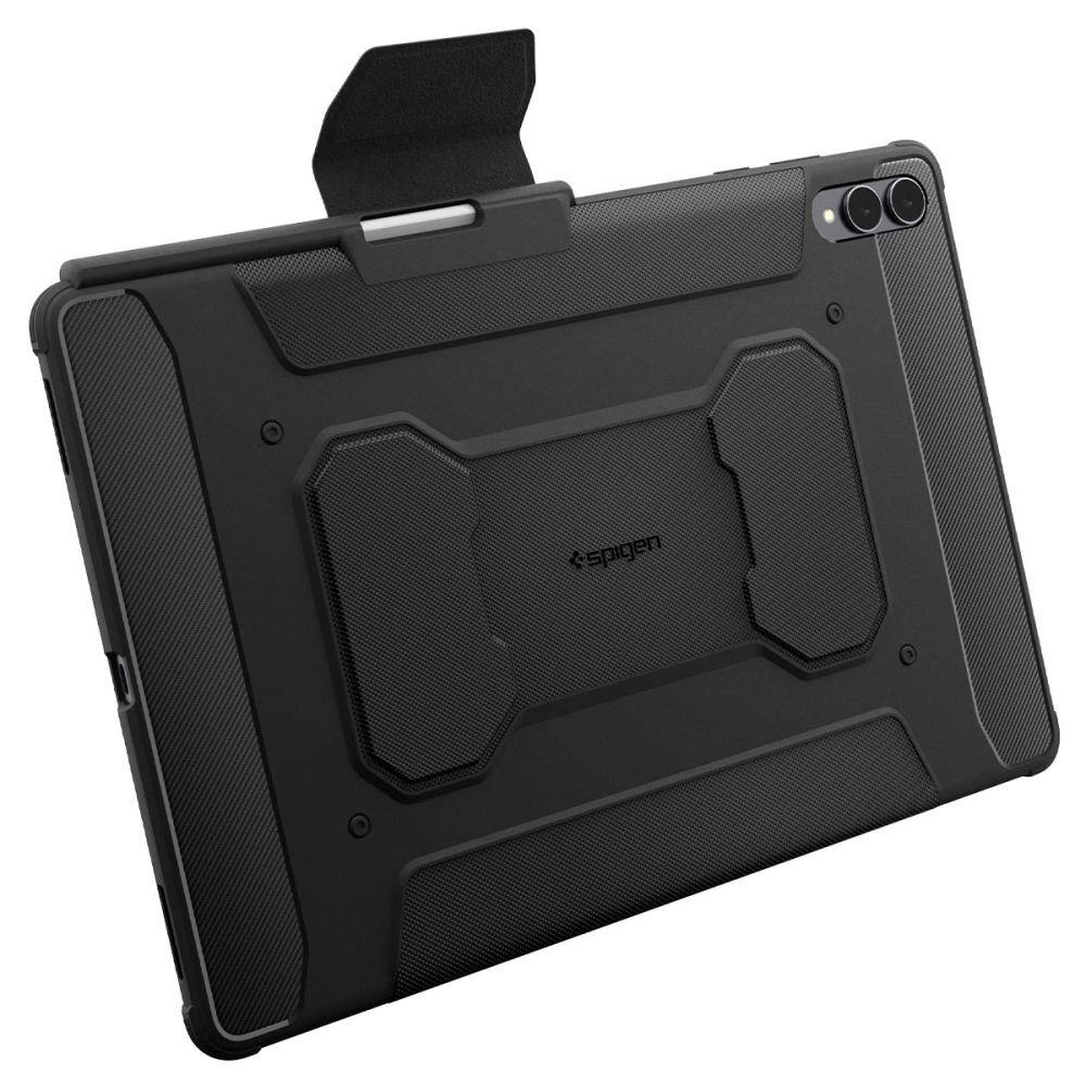 Samsung Galaxy Tab S11 Ultra 14.6 Spigen Rugged Armor Pro dėklas – juodas 11 Samsung Galaxy Tab S11 Ultra 14.6 Spigen Rugged Armor Pro dėklas – juodas 11