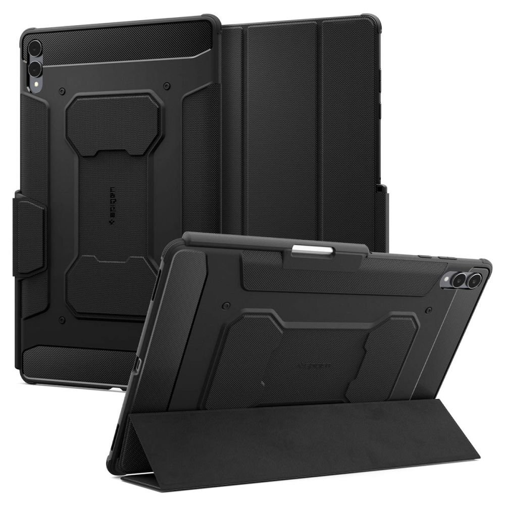 Samsung Galaxy Tab S11 Ultra 14.6 Spigen Rugged Armor Pro dėklas – juodas Samsung Galaxy Tab S11 Ultra 14.6 Spigen Rugged Armor Pro dėklas – juodas