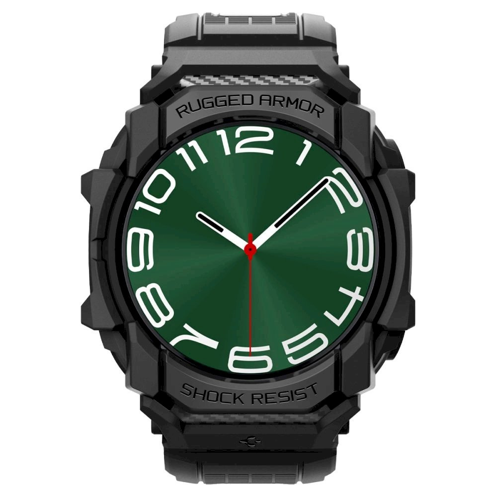 Spigen Rugged Armor Pro Dėklas Samsung Galaxy Watch Ultra (47mm) - matinis juodas 1 Spigen Rugged Armor Pro Dėklas Samsung Galaxy Watch Ultra (47mm) - matinis juodas 1