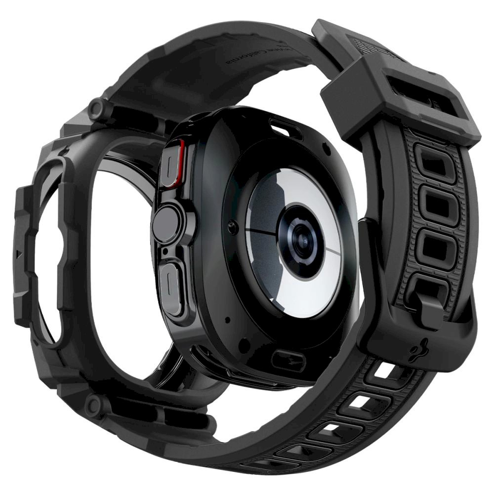 Spigen Rugged Armor Pro Dėklas Samsung Galaxy Watch Ultra (47mm) - matinis juodas 3 Spigen Rugged Armor Pro Dėklas Samsung Galaxy Watch Ultra (47mm) - matinis juodas 3