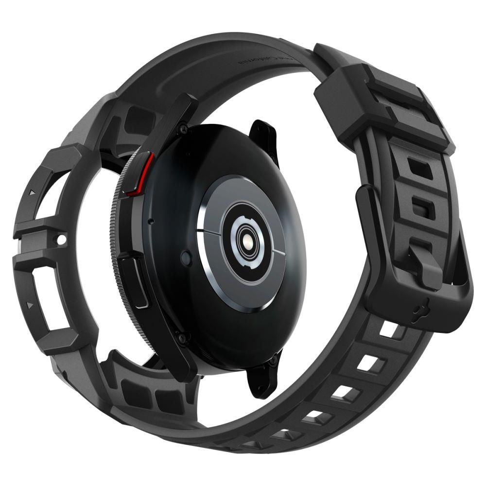 Apsauginis dėklas Spigen RUGGED ARMOR PRO GALAXY Watch 6 CLASSIC (47MM) MATTE Juodas 11 Apsauginis dėklas Spigen RUGGED ARMOR PRO GALAXY Watch 6 CLASSIC (47MM) MATTE Juodas 11