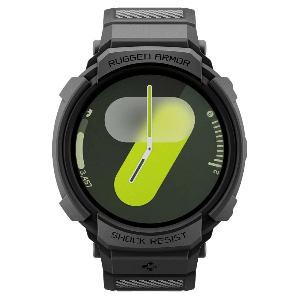 Samsung Galaxy Watch 8 44mm Spigen Rugged Armor Pro dirželis – matinės juodos spalvos 1 Samsung Galaxy Watch 8 44mm Spigen Rugged Armor Pro dirželis – matinės juodos spalvos 1