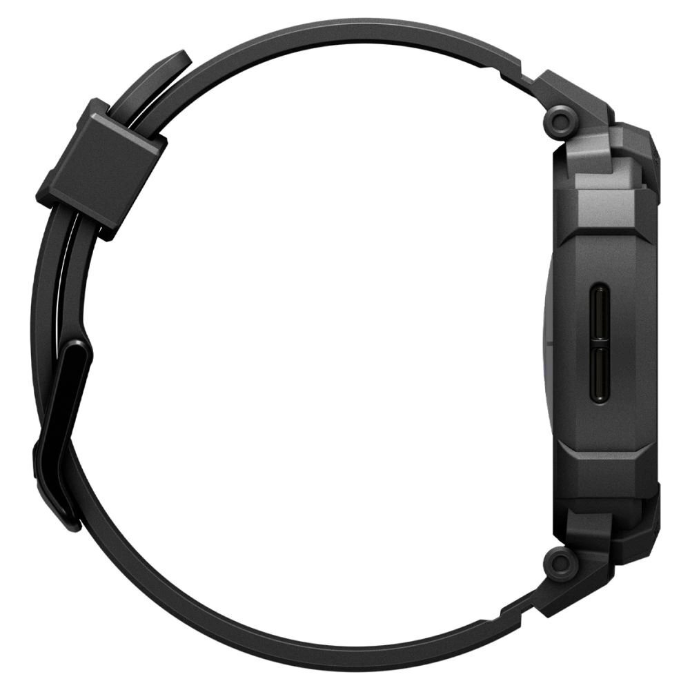 Samsung Galaxy Watch 8 44mm Spigen Rugged Armor Pro dirželis – matinės juodos spalvos 4 Samsung Galaxy Watch 8 44mm Spigen Rugged Armor Pro dirželis – matinės juodos spalvos 4