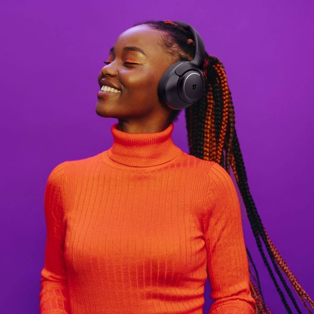 Belaidės ausinės Spigen SA2403 ANC Pro – juodos 6