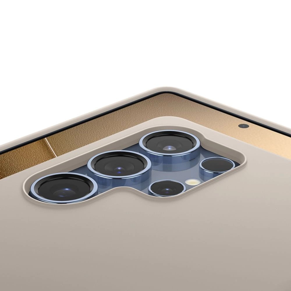 Spigen Silicone Fit Mag dėklas Samsung Galaxy S25 Ultra - titano 15 Spigen Silicone Fit Mag dėklas Samsung Galaxy S25 Ultra - titano 15