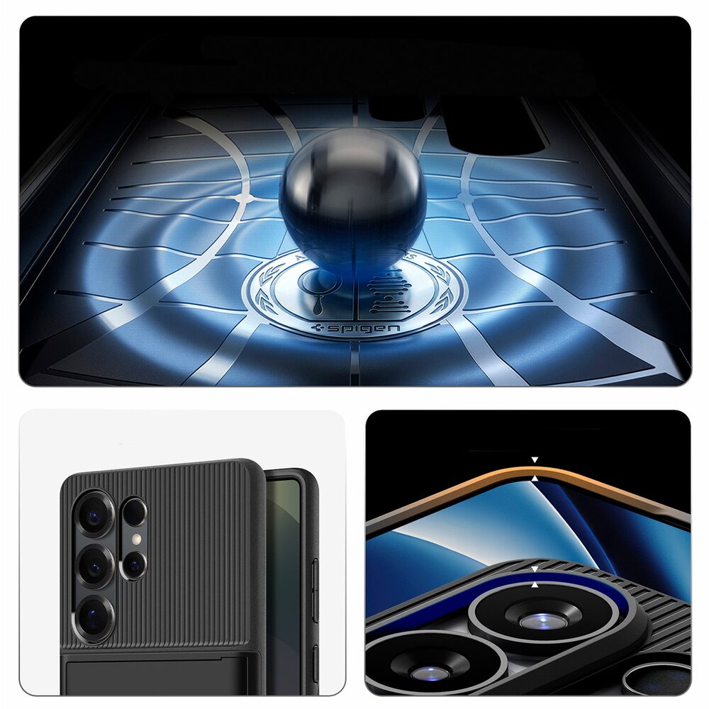 Samsung Galaxy S26 Ultra Spigen Slim Armor CS dėklas – juodas 11 Samsung Galaxy S26 Ultra Spigen Slim Armor CS dėklas – juodas 11