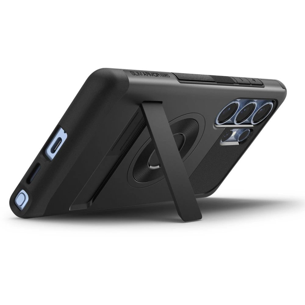 Samsung Galaxy S25 Ultra – Spigen Slim Armor Mag MagSafe dėklas - Juodas 10