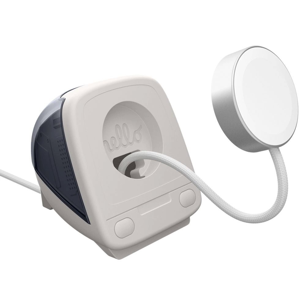 Apple Watch stovas Spigen Classic C1 – pilkas 9