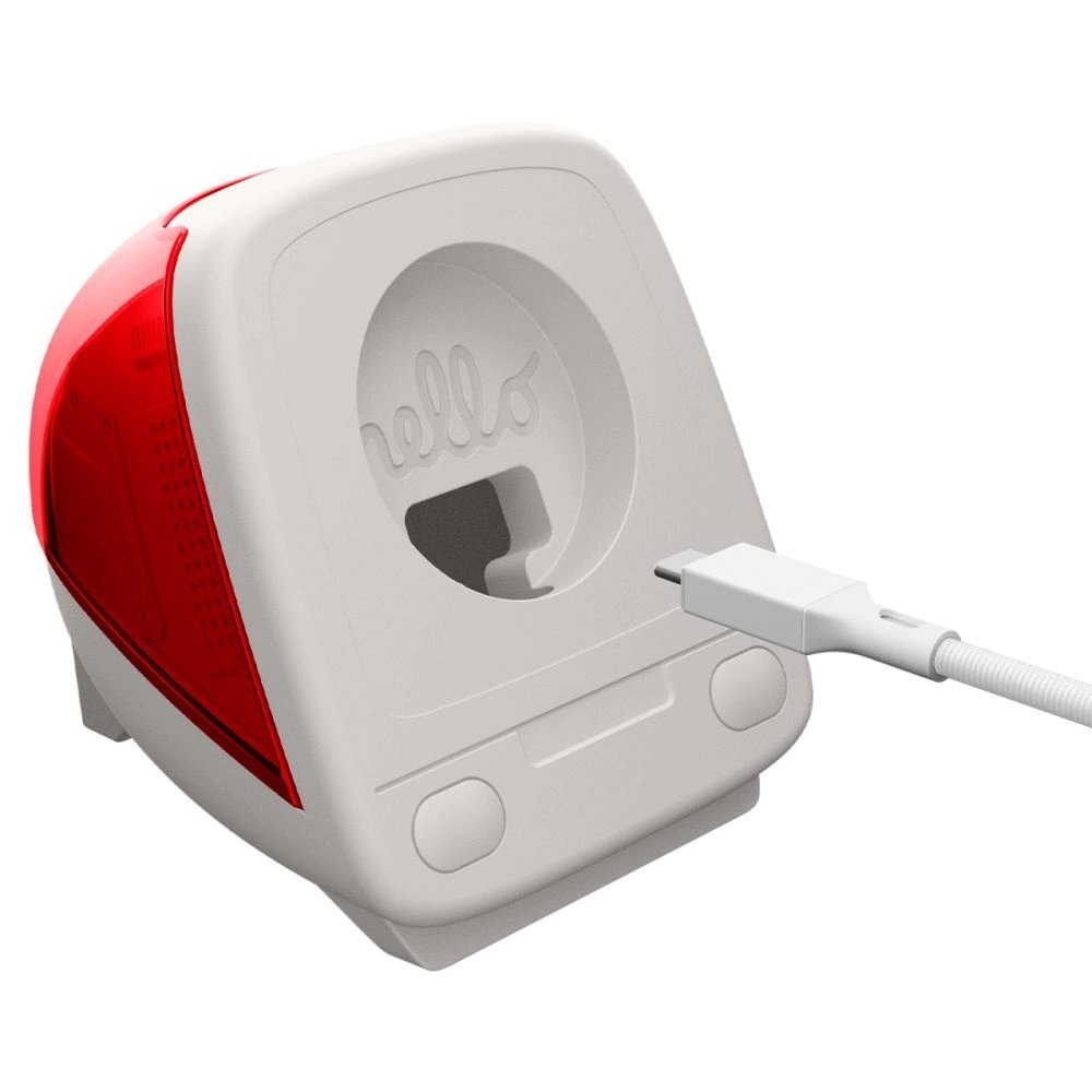 Apple Watch stovas Spigen Classic C1 – raudonas 7