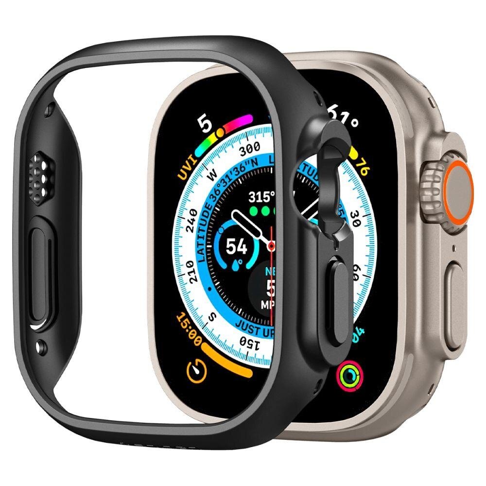 Ekrano apsauga Spigen THIN FIT Apple Watch ULTRA (49MM) Juoda 1 Ekrano apsauga Spigen THIN FIT Apple Watch ULTRA (49MM) Juoda 1