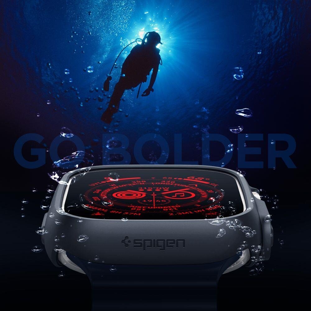 Ekrano apsauga Spigen THIN FIT Apple Watch ULTRA (49MM) Juoda 11 Ekrano apsauga Spigen THIN FIT Apple Watch ULTRA (49MM) Juoda 11