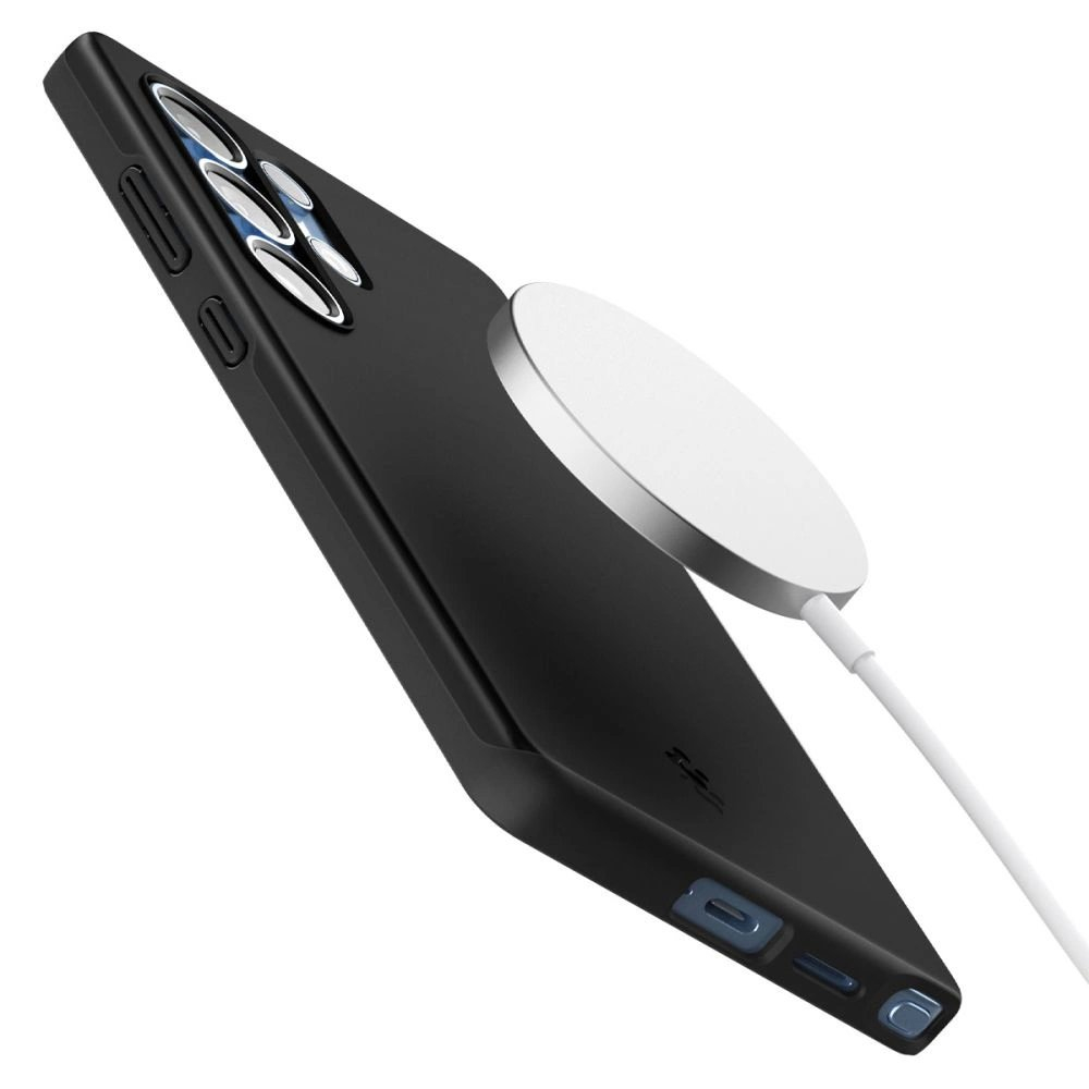 Spigen Thin Fit Mag Dėklas Samsung Galaxy S25 Ultra - Juodas 9 Spigen Thin Fit Mag Dėklas Samsung Galaxy S25 Ultra - Juodas 9