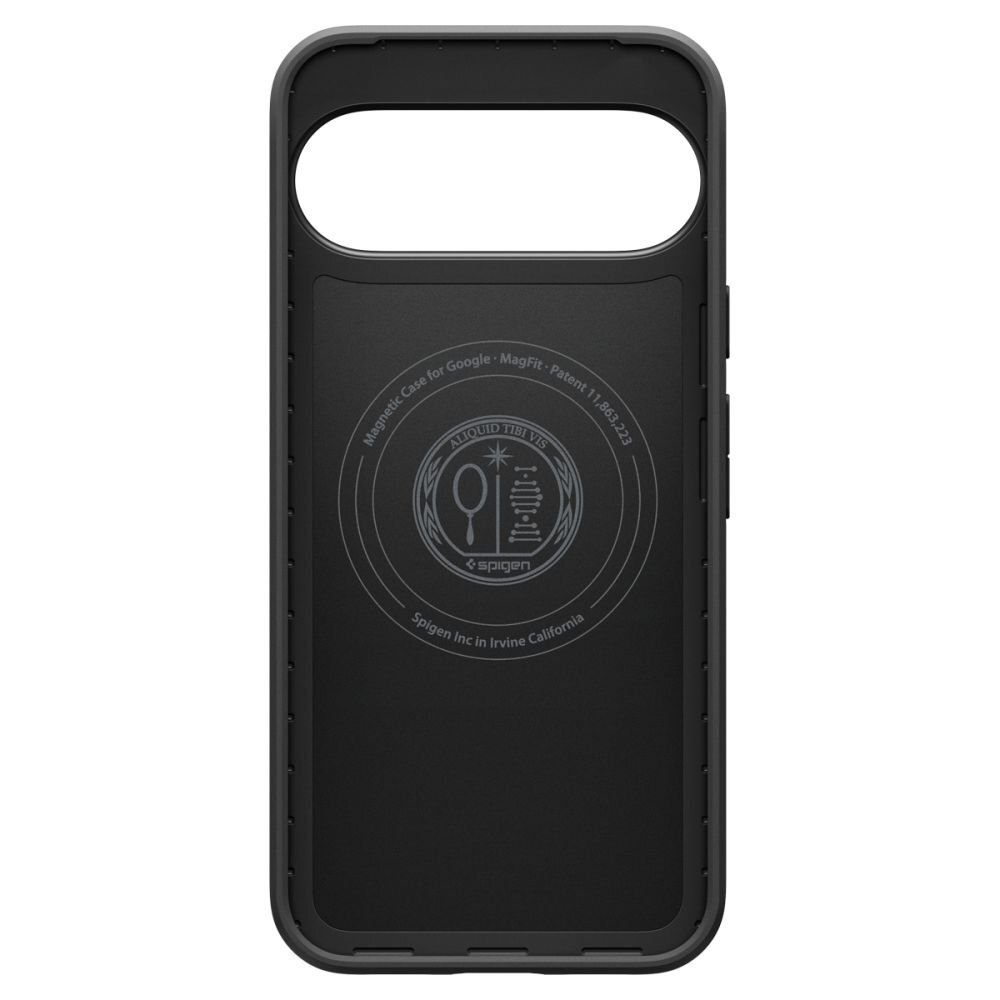 Google Pixel 10 / 10 Pro dėklas Spigen Thin Fit Mag, MagSafe – juodas 4
