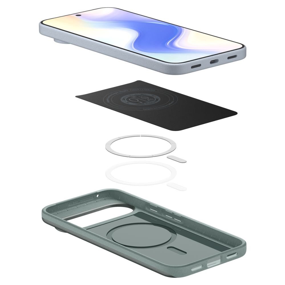 Google Pixel 10 / 10 Pro dėklas Spigen Thin Fit Mag, MagSafe – žalias 10 Google Pixel 10 / 10 Pro dėklas Spigen Thin Fit Mag, MagSafe – žalias 10