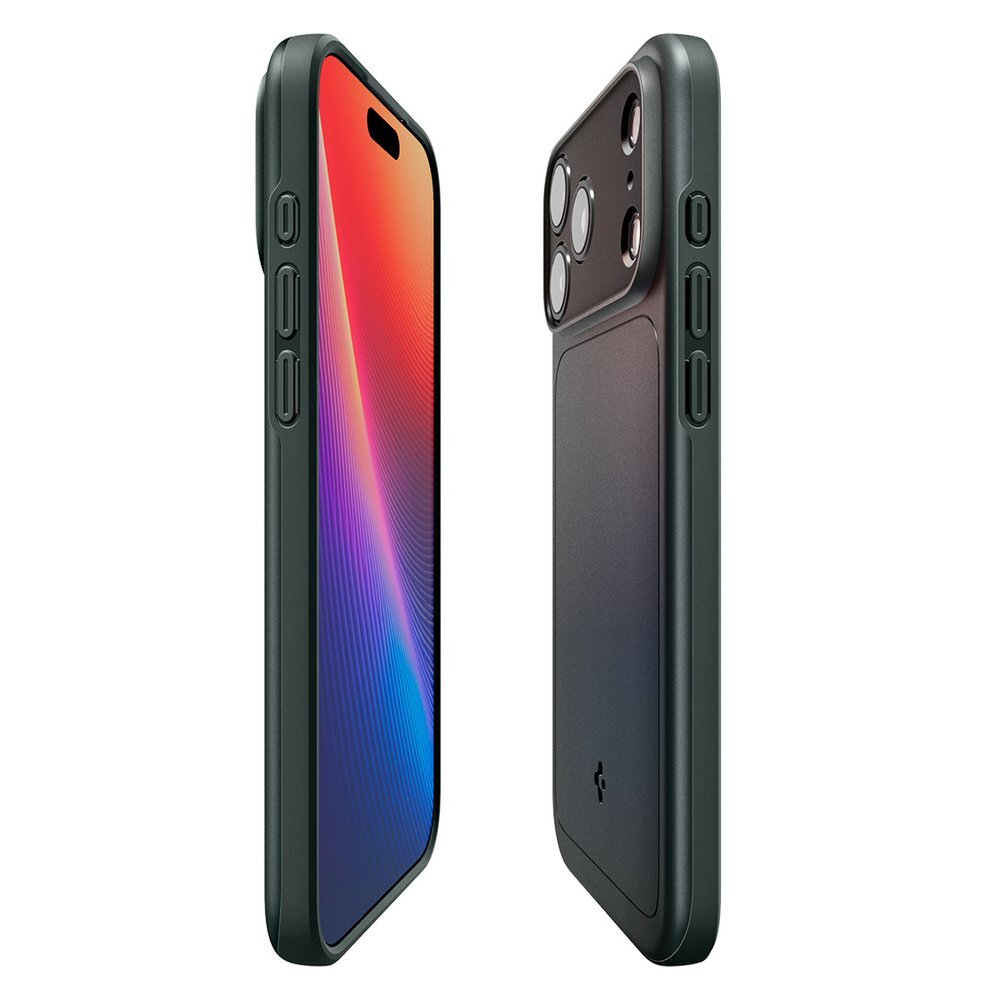 iPhone 17 Pro Spigen Thin Fit MagSafe dėklas – žalias 7