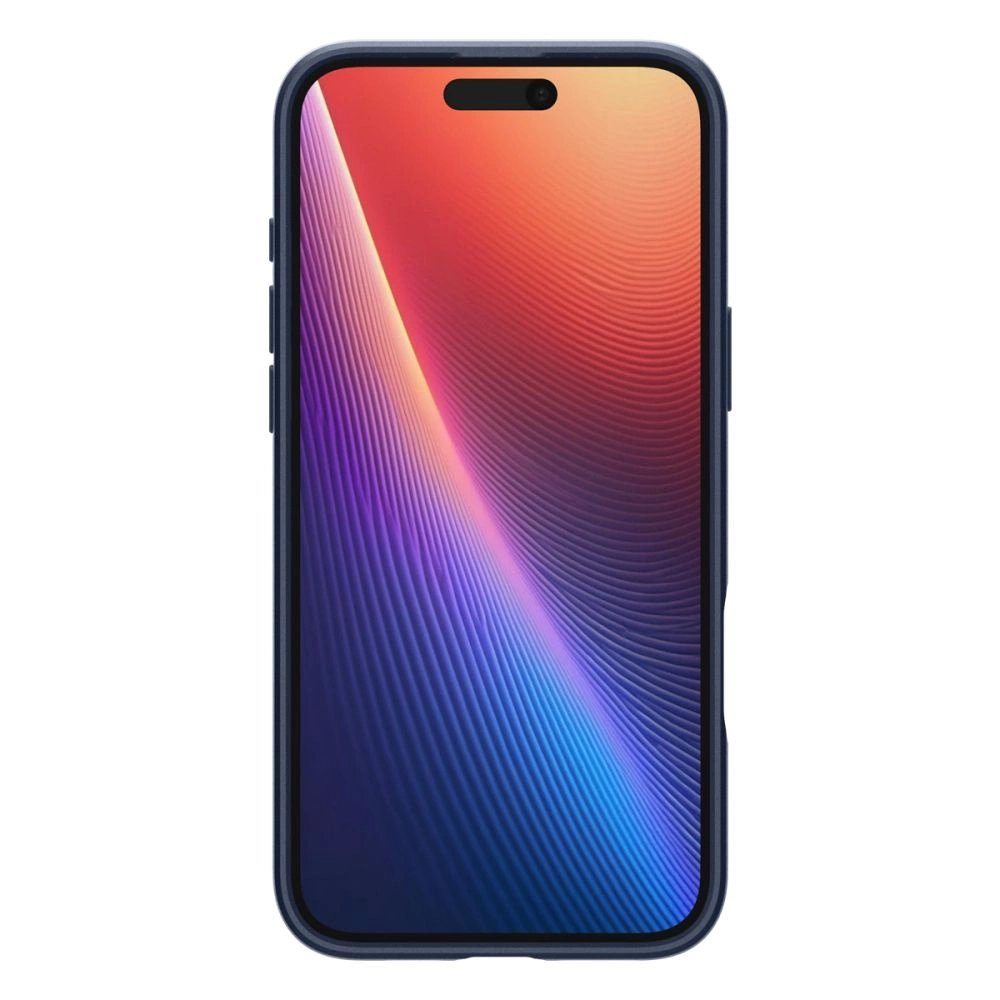 Spigen Thin Fit Magsafe iPhone 16 Dėklas - Mėlynas 2 Spigen Thin Fit Magsafe iPhone 16 Dėklas - Mėlynas 2