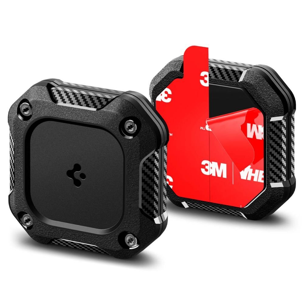 AirTag 1/2 dėklas Spigen Tough Armor – juodas 1 AirTag 1/2 dėklas Spigen Tough Armor – juodas 1