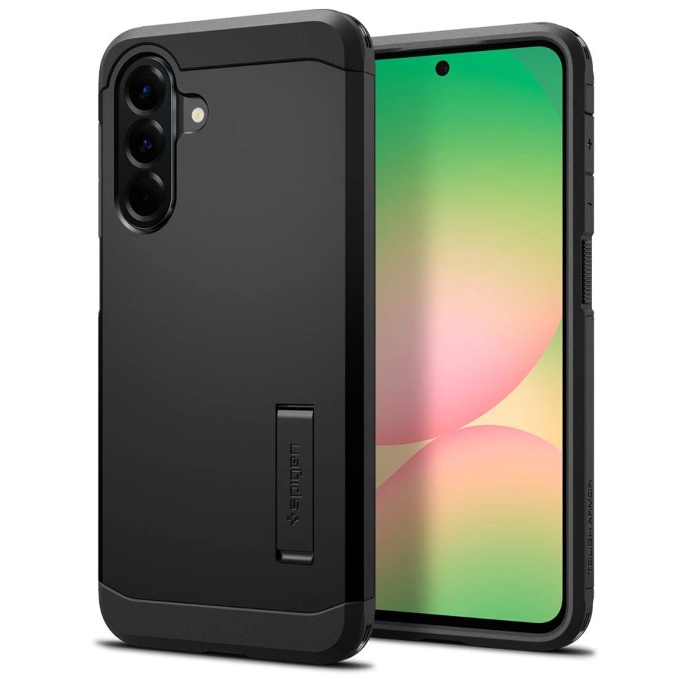 Akcija! Spigen Tough Armor Dėklas skirtas Samsung Galaxy A56 5G - Juodas