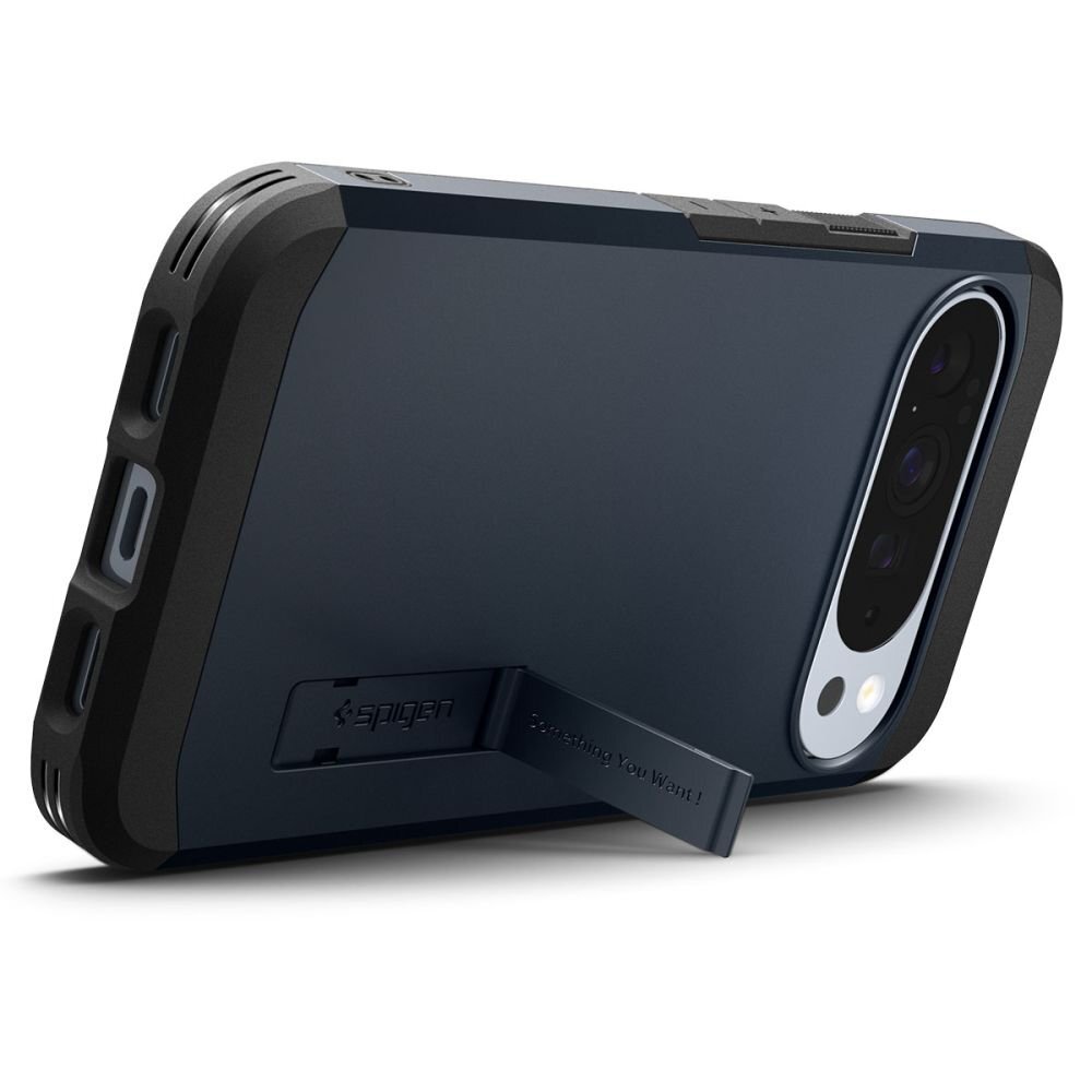 Google Pixel 10 Pro XL Spigen Tough Armor Mag MagSafe dėklas – grafito spalvos 10