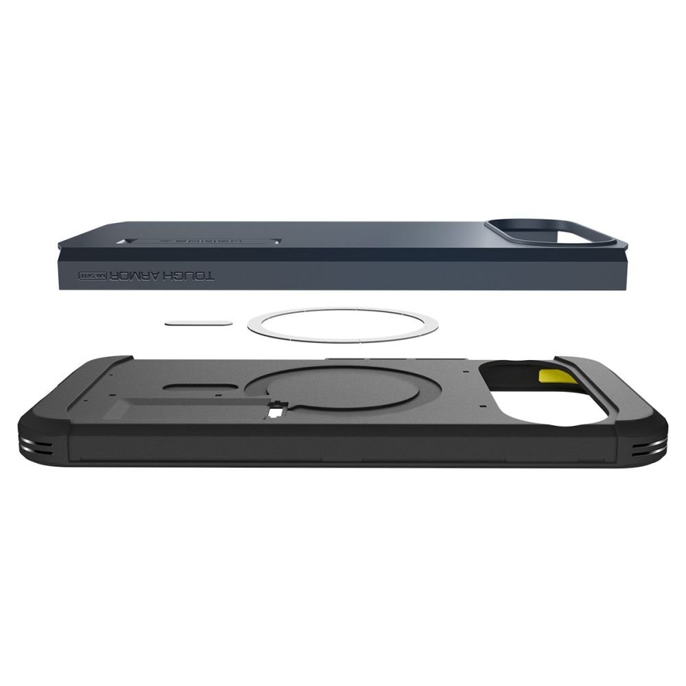 Google Pixel 10 Pro XL Spigen Tough Armor Mag MagSafe dėklas – grafito spalvos 9 Google Pixel 10 Pro XL Spigen Tough Armor Mag MagSafe dėklas – grafito spalvos 9