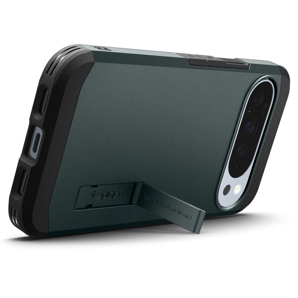 Google Pixel 10 Pro XL Spigen Tough Armor Mag MagSafe dėklas – žalias 10 Google Pixel 10 Pro XL Spigen Tough Armor Mag MagSafe dėklas – žalias 10