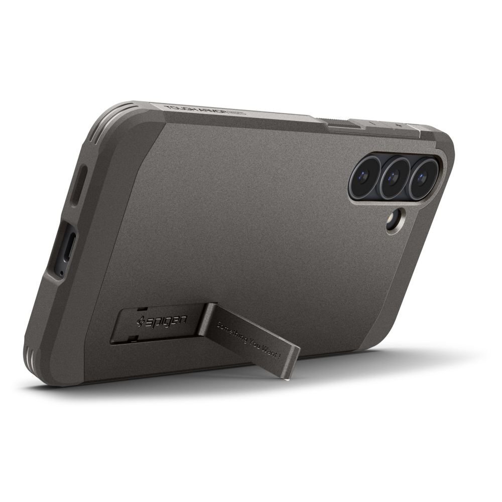 Samsung Galaxy S25 FE Spigen Tough Armor Mag MagSafe dėklas – grafito spalvos 7