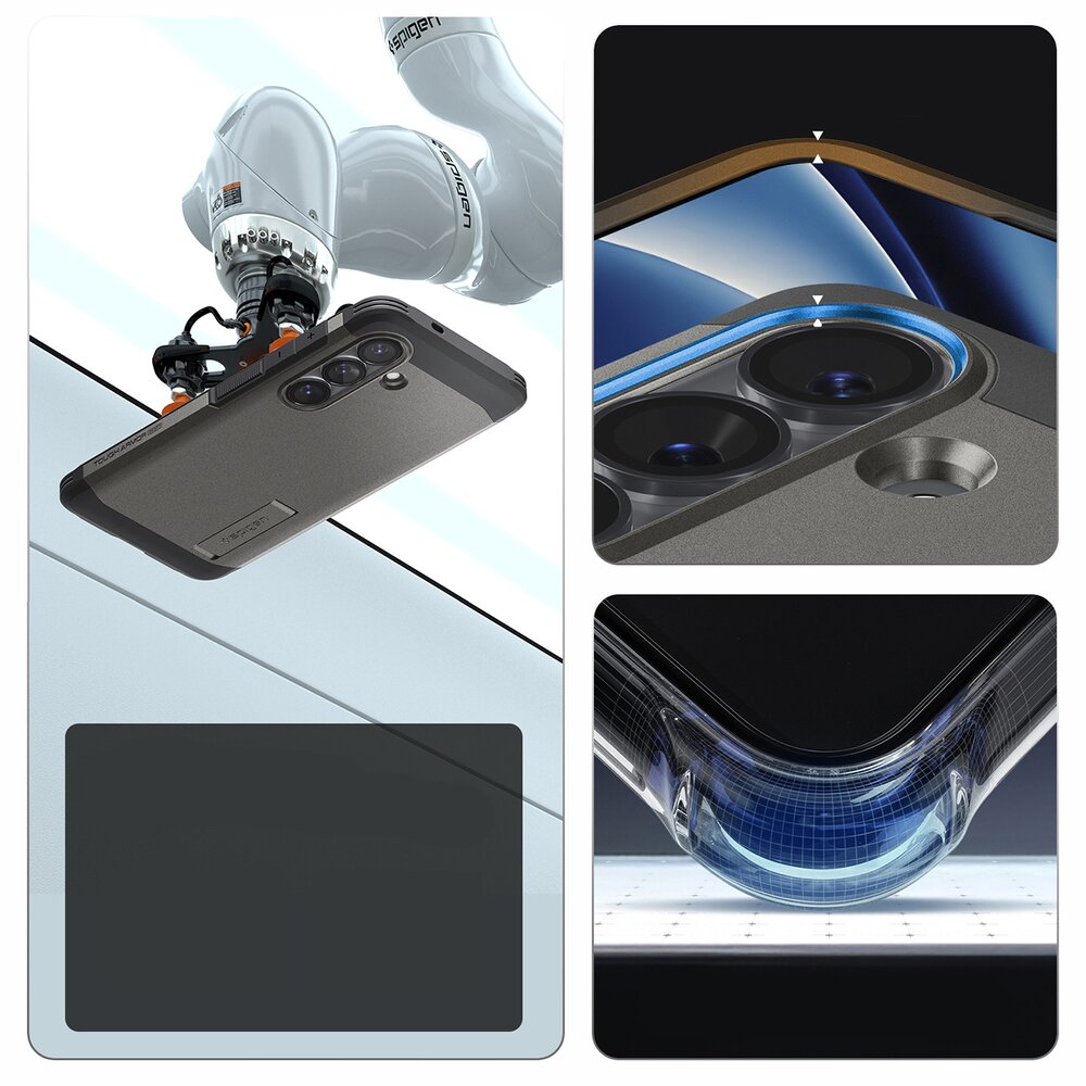 Samsung Galaxy S26+ Spigen Tough Armor Mag MagSafe dėklas – pilkas 12