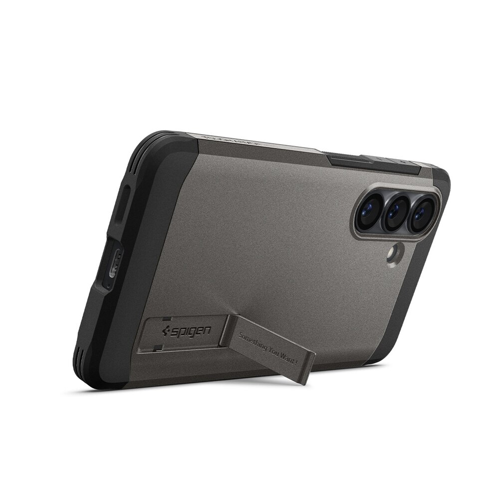 Samsung Galaxy S26 Spigen Tough Armor Mag MagSafe dėklas – pilkas 8 Samsung Galaxy S26 Spigen Tough Armor Mag MagSafe dėklas – pilkas 8