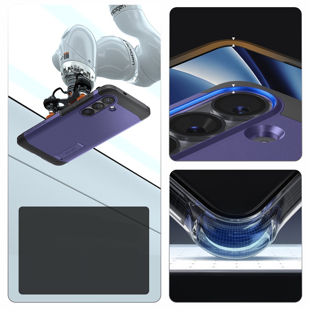 Samsung Galaxy S26+ Spigen Tough Armor Mag MagSafe dėklas – violetinis 12