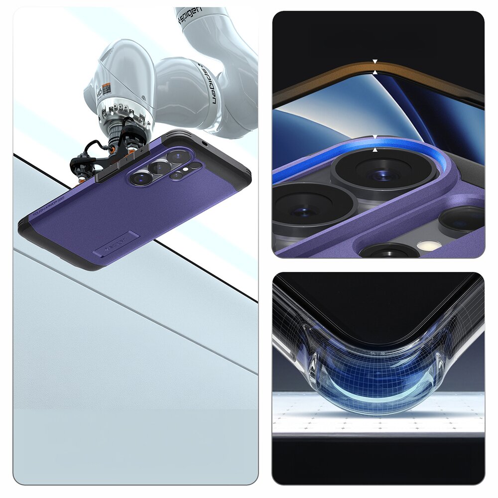 Samsung Galaxy S26 Ultra Spigen Tough Armor Mag MagSafe dėklas – violetinis 11 Samsung Galaxy S26 Ultra Spigen Tough Armor Mag MagSafe dėklas – violetinis 11