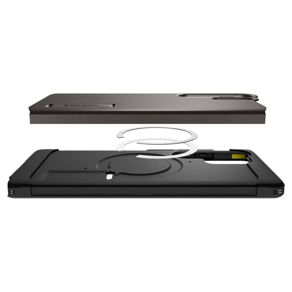 Spigen Tough Armor MagSafe Dėklas Samsung Galaxy S25 Ultra - Pilkas 9 Spigen Tough Armor MagSafe Dėklas Samsung Galaxy S25 Ultra - Pilkas 9