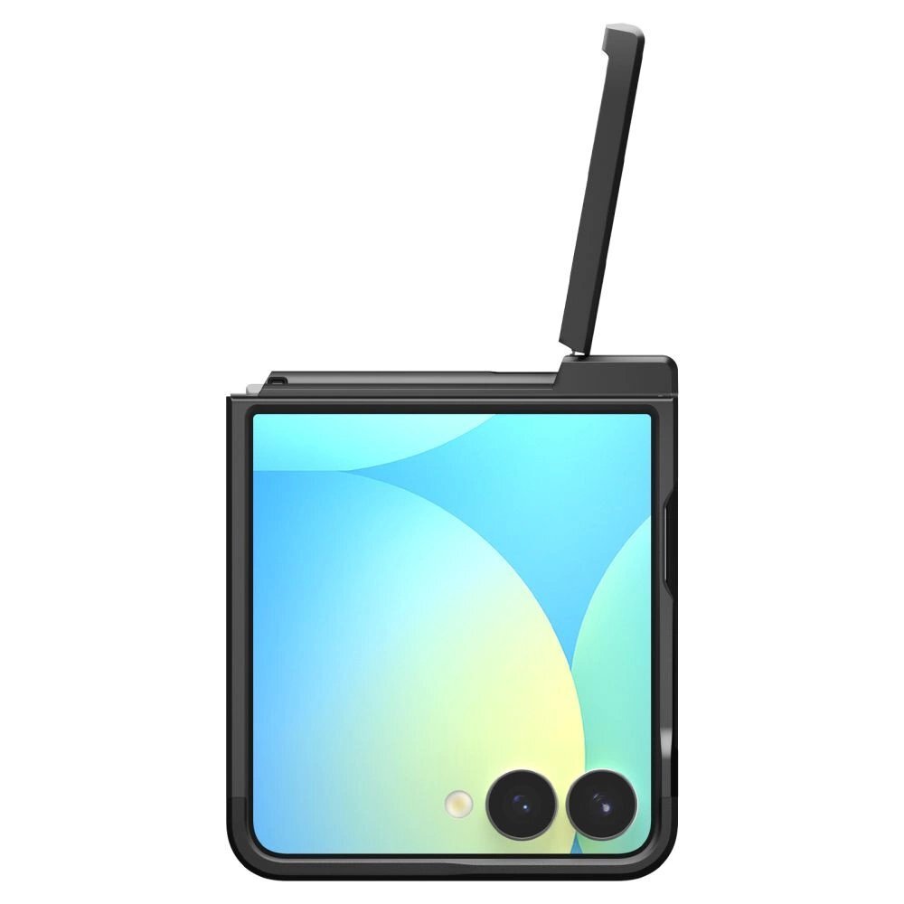 Samsung Galaxy Z Flip 7 dėklas Spigen Tough Armor Pro Mag, MagSafe – juodas 13