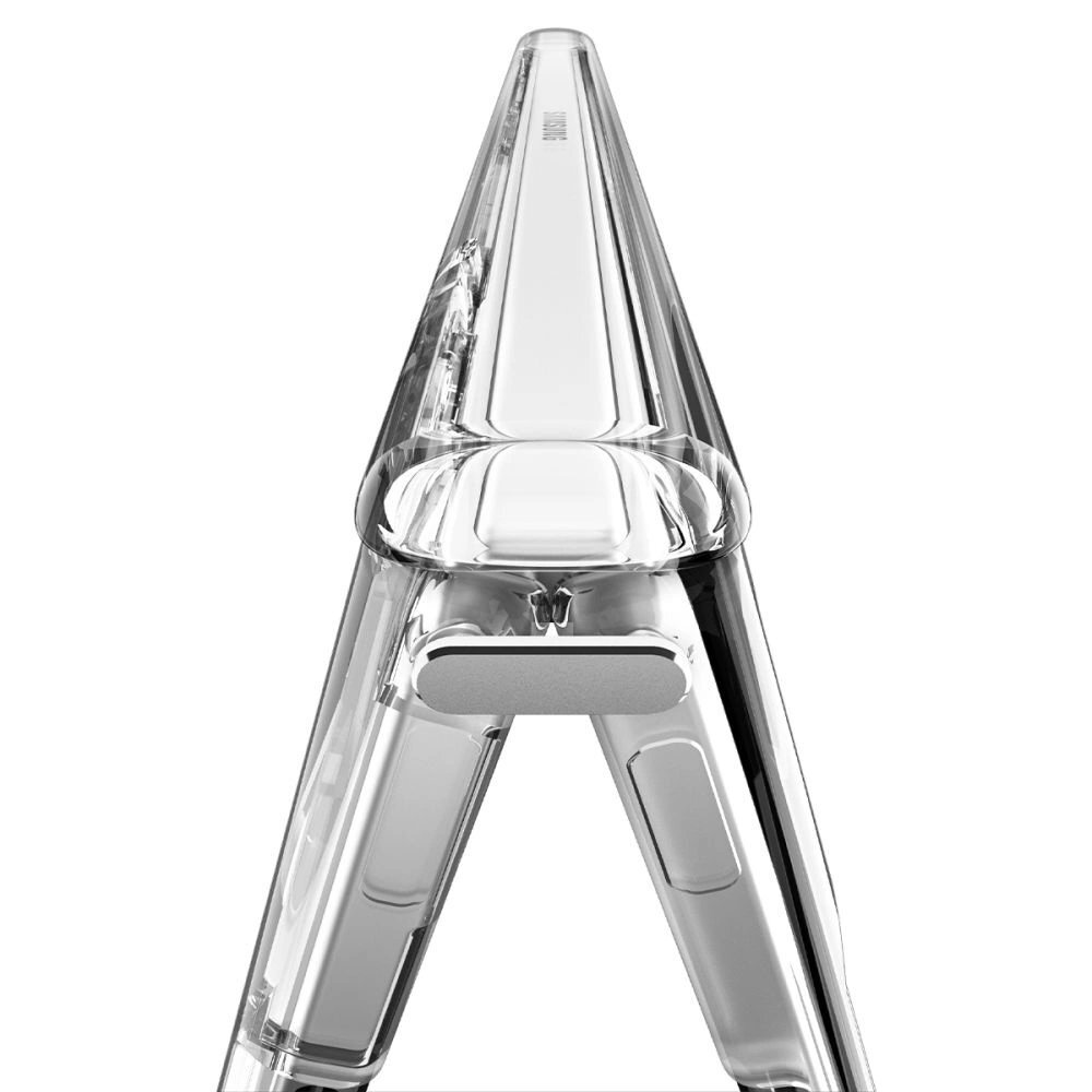 Samsung Galaxy Z Fold7 Spigen Tough Armor Pro Mag MagSafe dėklas – skaidrus ir baltas 3 Samsung Galaxy Z Fold7 Spigen Tough Armor Pro Mag MagSafe dėklas – skaidrus ir baltas 3