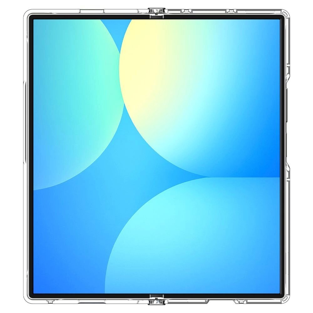 Samsung Galaxy Z Fold7 Spigen Tough Armor Pro Mag MagSafe dėklas – skaidrus ir baltas 4