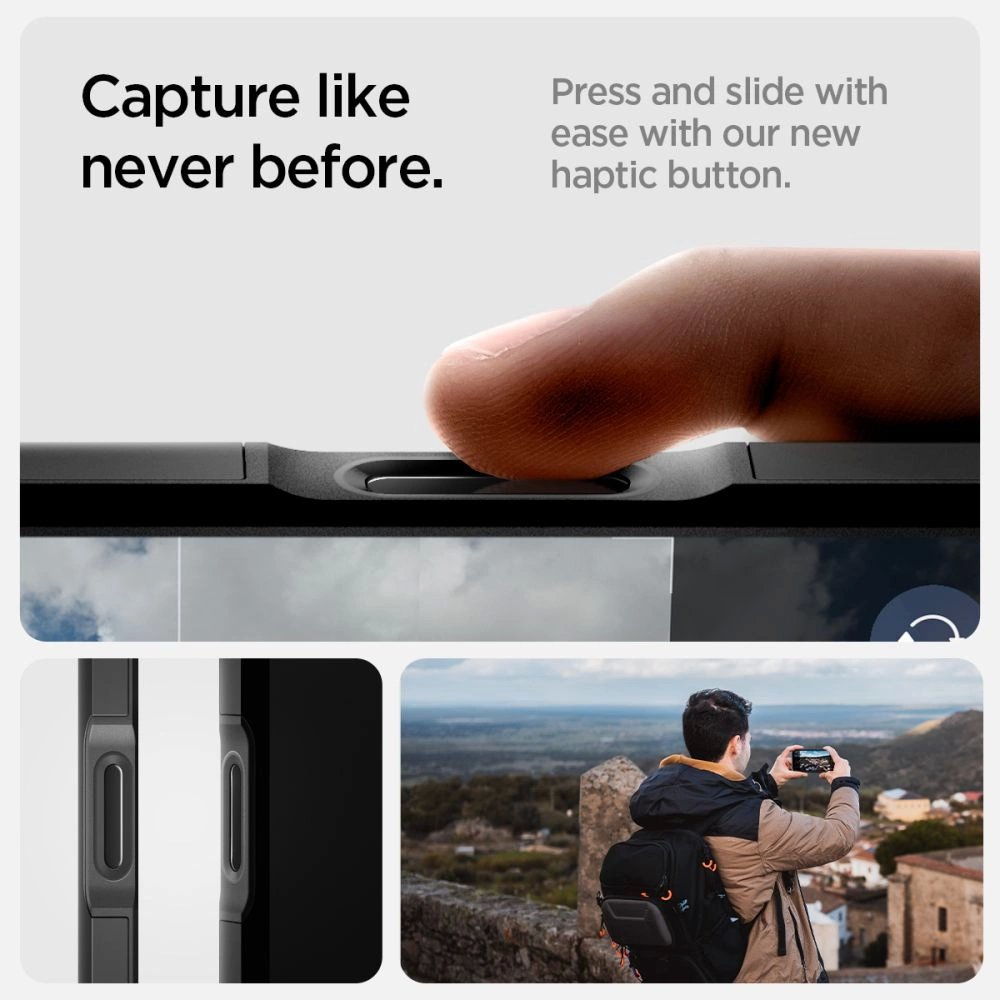 Spigen Tough Armor "T" MagSafe Dėklas iPhone 16 Pro Max - Juodas 11