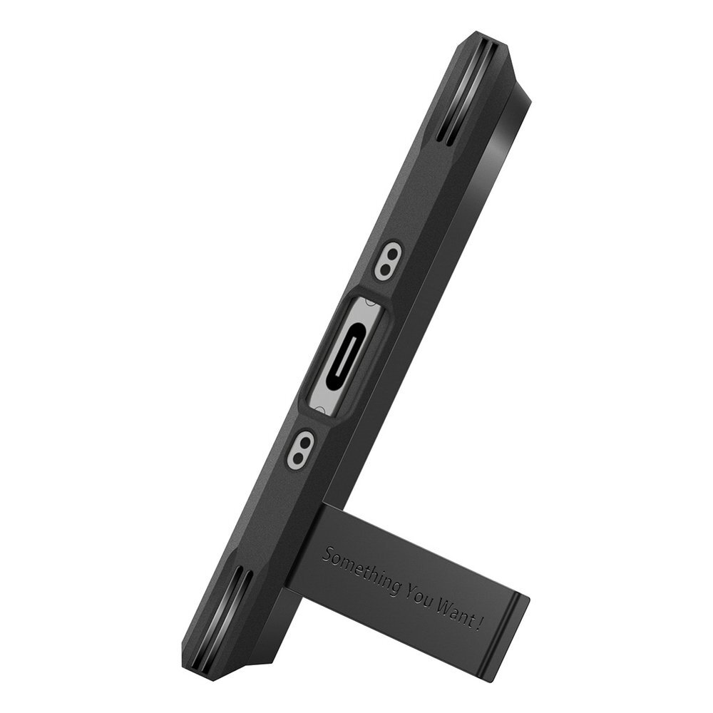 iPhone 17 Air dėklas Spigen Tough Armor „T“ su MagSafe – juodas 5 iPhone 17 Air dėklas Spigen Tough Armor „T“ su MagSafe – juodas 5