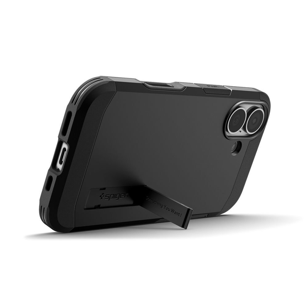 iPhone 17 dėklas Spigen Tough Armor "T", MagSafe – juodas 10 iPhone 17 dėklas Spigen Tough Armor "T", MagSafe – juodas 10